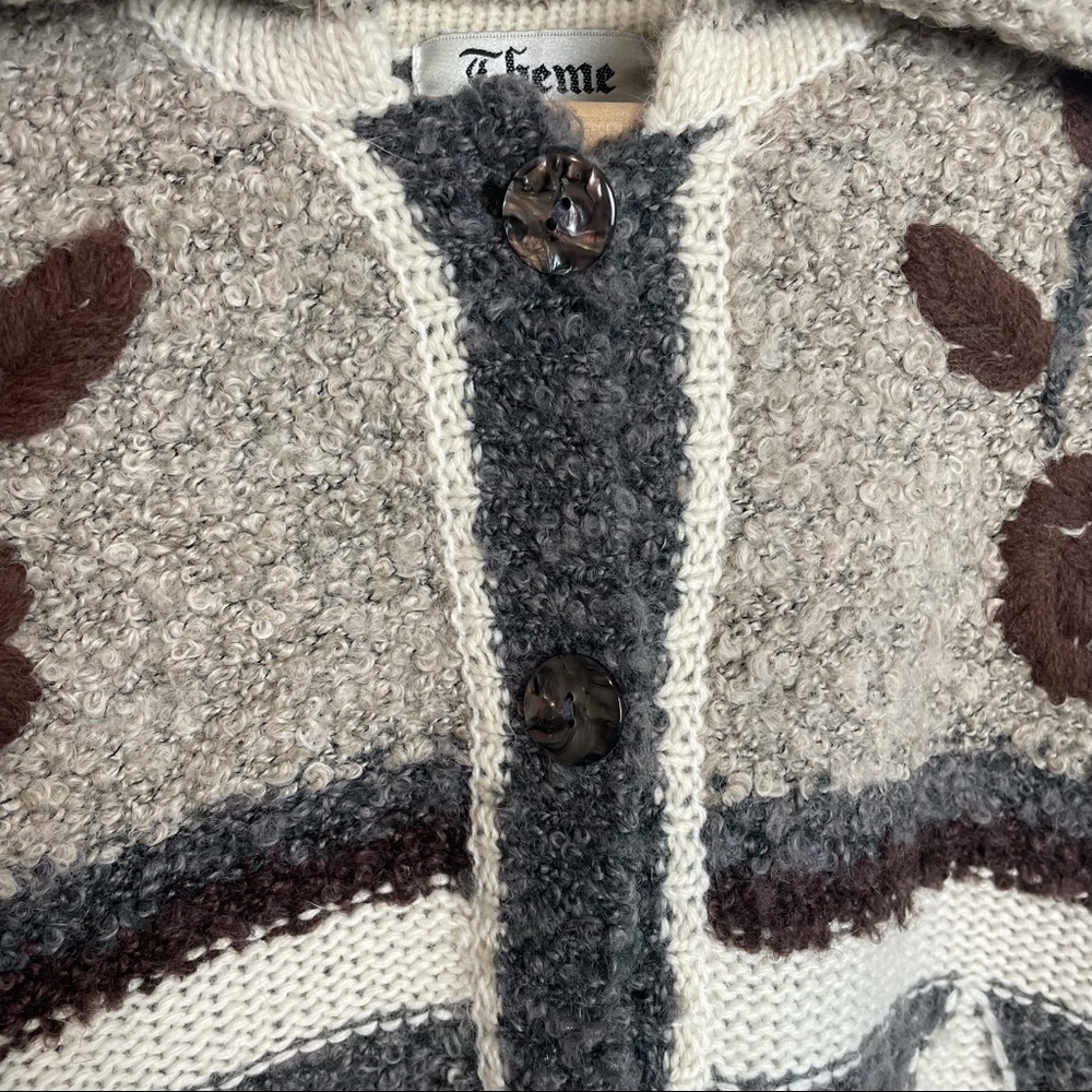 Cozy Core Patterned Cardigan - Picture 5 of 10